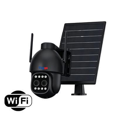 Camera WiFi Solara 5MP cu Zoom Optic 12x, AI Detectie Umana, Inregistrare 24/7, IP66