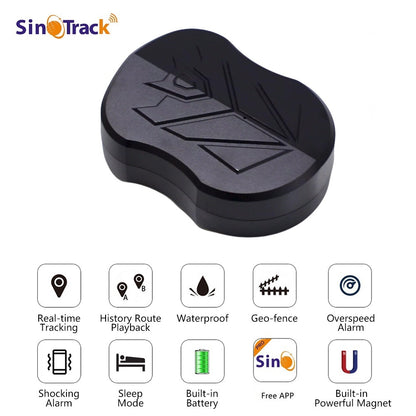 GPS Tracker Auto 4G, Baterie 20000mAh, Magnet Puternic, IP67, Urmărire în Timp Real, standby 120 zile