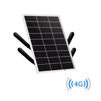 Router Wireless 4G Solar, Suport Cartela Sim, Baterie 25600mah, Echipament de Exterior Rezistent la Apa