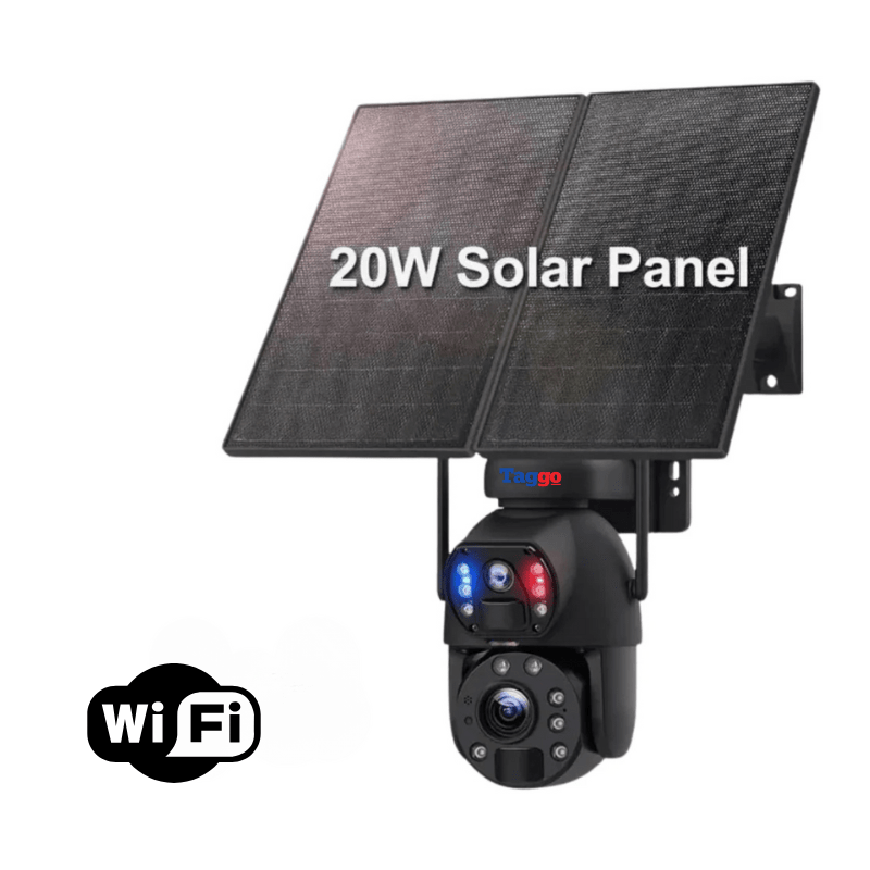 Camera Solara WiFi 3K 6MP cu Zoom Optic 20X si Baterie 20000mAh