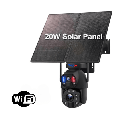 Camera Solara WiFi 3K 6MP cu Zoom Optic 20X si Baterie 20000mAh