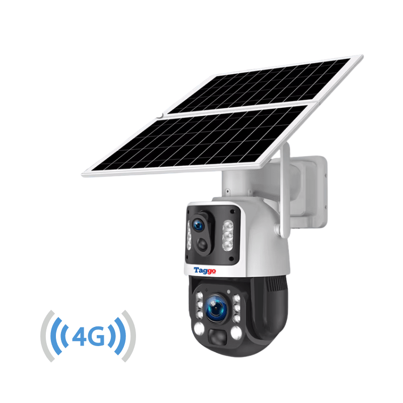 Camera Solara 4G 8MP cu 2 Lentile, Zoom Optic 20X si Panou 20W