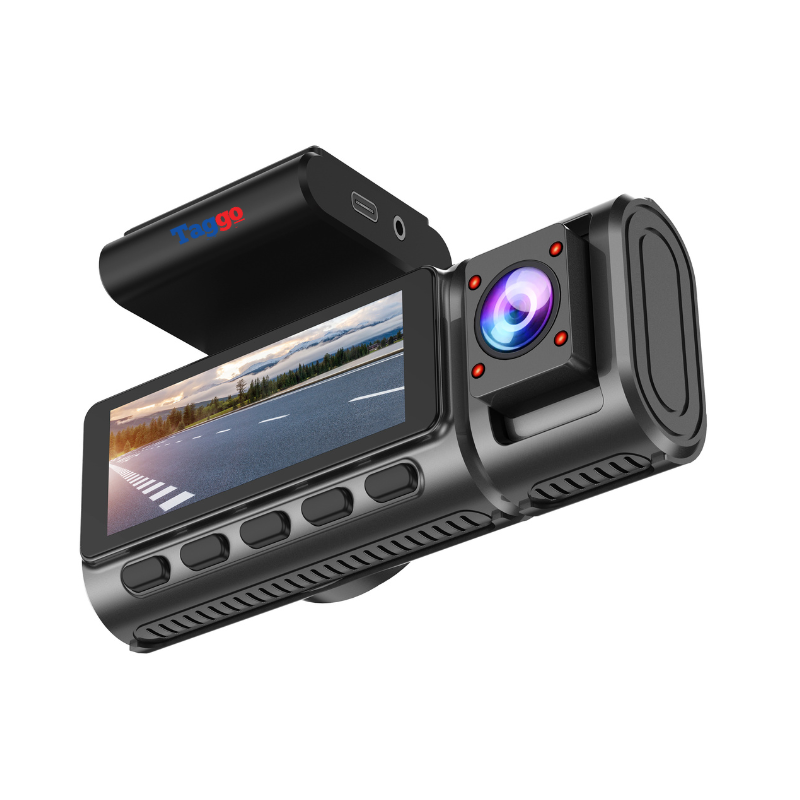 Camera auto Tripla TAGGO WIFI Fata 4K + Interior 1080p + Spate 1080p, Monitorizare Parcare 24h