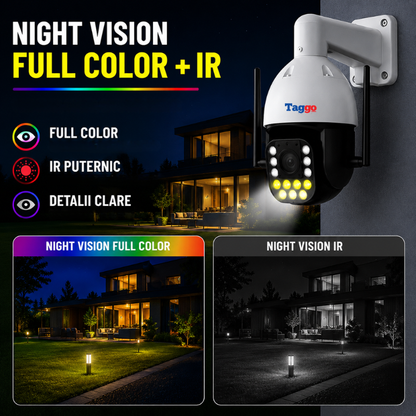 Camera de Supraveghere 4G PTZ 8MP cu Zoom Optic 99X