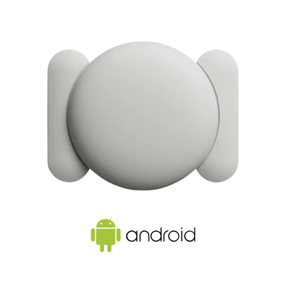 Dispozitiv de urmarire EasyTrack compatibil Android – cu Suport Magnetic din Silicon - Alb