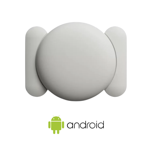 Dispozitiv de urmarire EasyTrack compatibil Android – cu Suport Magnetic din Silicon - Alb