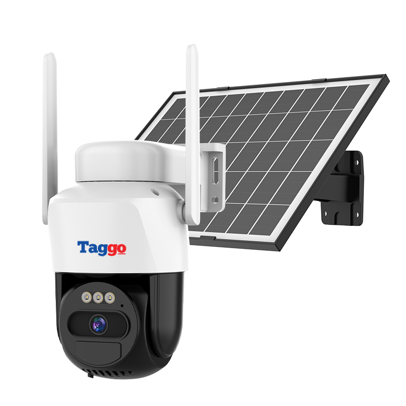 Camera de Supraveghere Solara WiFi 5MP cu Panou 6.5W, Monitorizare Fara Cabluri