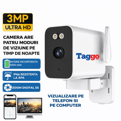 Camera Box TS5H Full HD WiFi cu Zoom 2.8–12mm si Vedere Nocturna Color