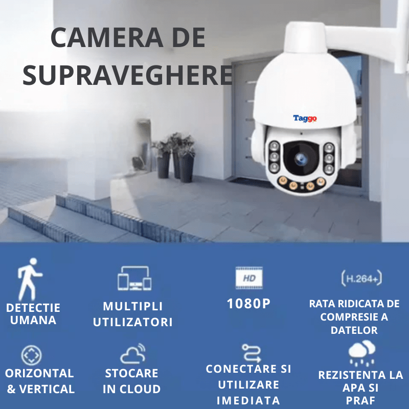 Camera 4G VStarcam CG65 Full HD 1080P cu Auto Tracking si Alarma