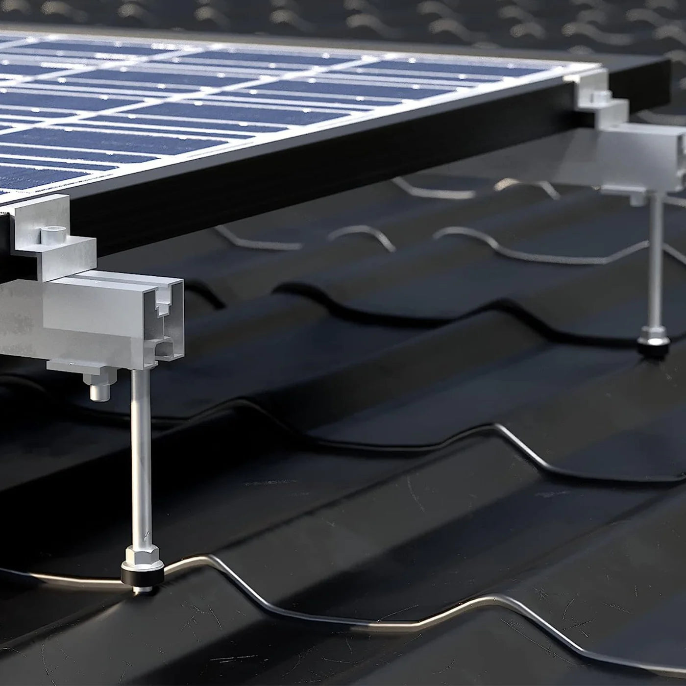 Surub ancora M10 hanger bolt 200 mm – prindere panouri fotovoltaice acoperis tabla