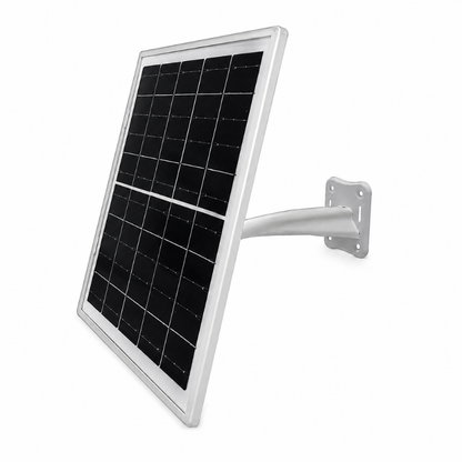 Panou Solar 8W cu Acumulator 12.000mAh pentru Camere de Supraveghere, 5V/12V, IP66, Type-C și DC