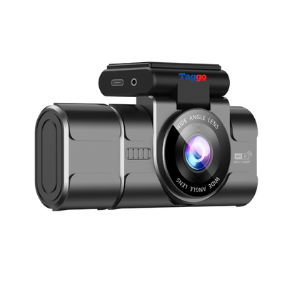 Camera auto Tripla TAGGO WIFI Fata 4K + Interior 1080p + Spate 1080p, Monitorizare Parcare 24h