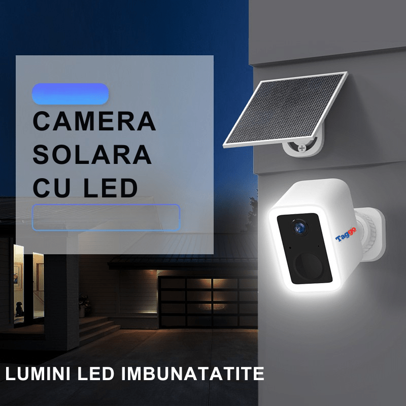 Camera Solara WiFi Dual-Band 1296P cu AI Tracking si Vedere Nocturna Color