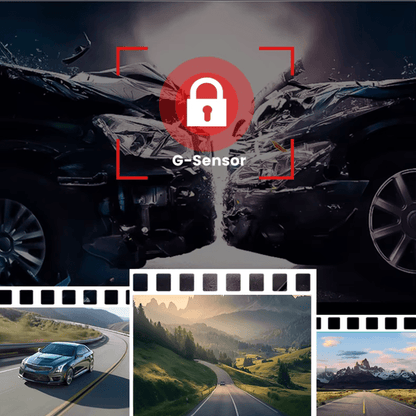 Camera auto DVR 2K, camera spate 1K, conexiune 4G cu cartela SIM, monitorizare parcare si functie GPS.