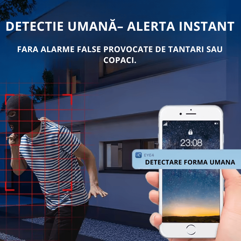 Camera 4G VStarcam CG65 Full HD 1080P cu Auto Tracking si Alarma