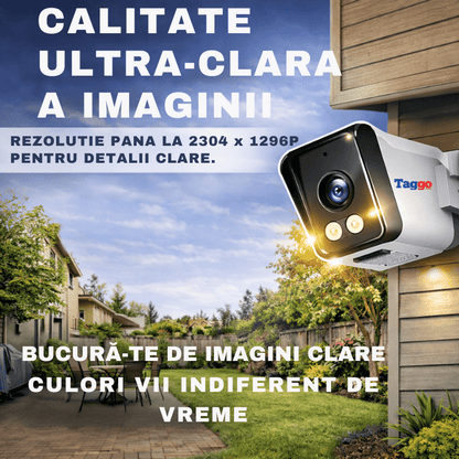 Camera WiFi 3MP 180 grade O-KAM Pro cu Human Tracking si Vedere Nocturna Color