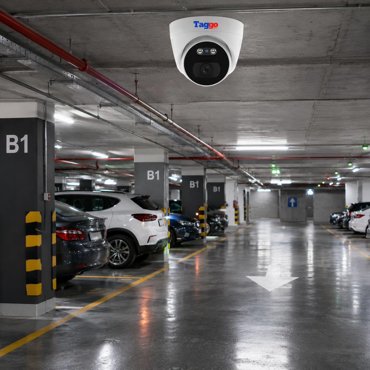 Camera Bullet IP 5MP Dual Light 40m cu Audio Bidirectional si PoE