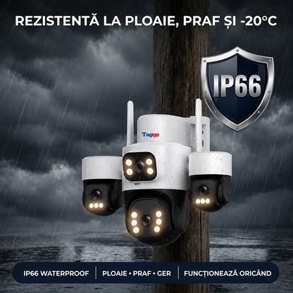 Cameră Supraveghere 4G eSIM TAGGO Pro Q50 16MP