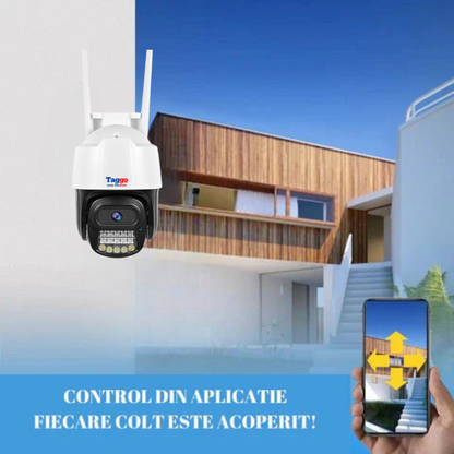 Camera Supraveghere 4G V380 6MP – Rotire 360°, Detectie Umana, Audio Bidirectional, Control din Aplicatie