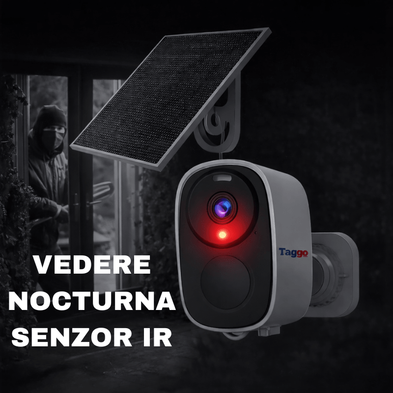 Camera Solara 4G 3MP O-KAM cu Detectare PIR, Sirena si Audio Bidirectional