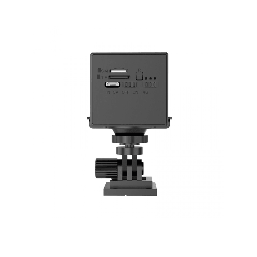 Mini Camera 4G Dual Lens 1080P cu Zoom Hibrid 6X si Detectare Umana