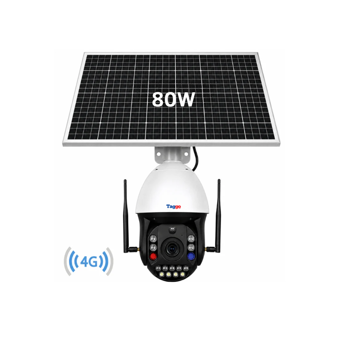Camera Supraveghere 4G 4K ULTRA HD cu Panou Solar 80W, ZOOM 99X, Rotire din aplicatie 360 grade, Carcasa metalica