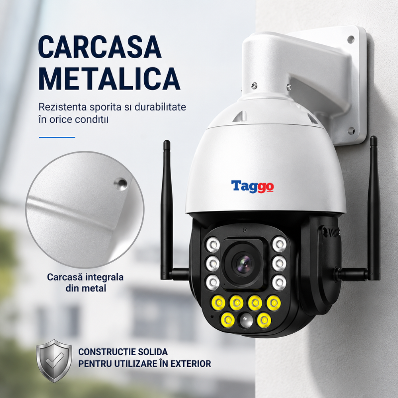 Camera de Supraveghere WiFi PTZ 8MP cu Zoom 99X