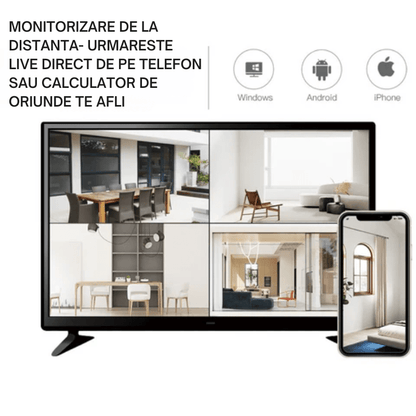 Camera 4G VStarcam CG65 Full HD 1080P cu Auto Tracking si Alarma