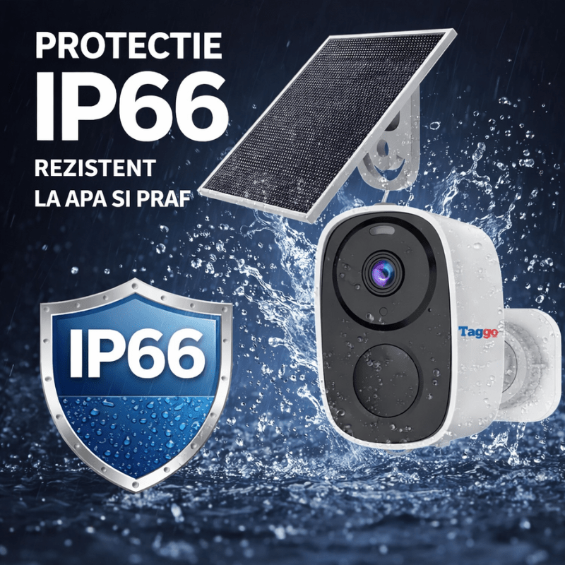 Camera Solara 4G 3MP O-KAM cu Detectare PIR, Sirena si Audio Bidirectional