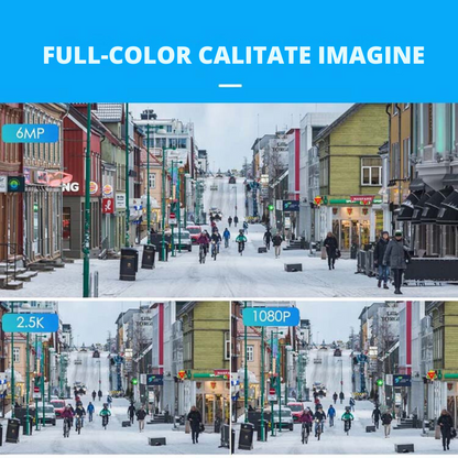 Camera de supraveghere 4G Cartela SIM 4K, 100X, 2 lentile, Control din aplicatie, Detectie umana, Rezistenta la apa IP66