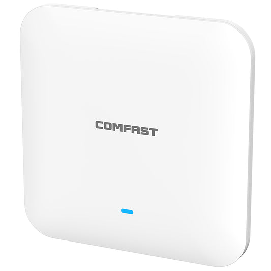 Access Point WiFi 6 Comfast CF-E393AX 3000Mbps Dual Band, PoE, Montaj Tavan/Perete