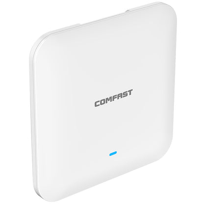 Access Point WiFi 6 Comfast CF-E393AX 3000Mbps Dual Band, PoE, Montaj Tavan/Perete