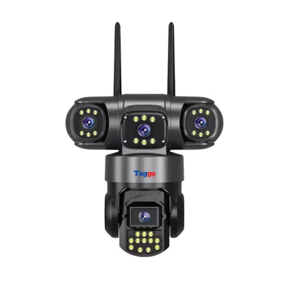 Camera de supraveghere 4G Cartela SIM 6K, 12MP, 3 lentile, Control din aplicatie, Comunicare bidirectionala, Urmarire automata
