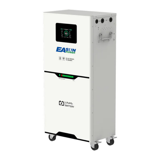 Acumulator solar Easun 15kWh LiFePO4 51.2V 300Ah cu Display Touch pentru Fotovoltaice