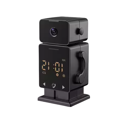 Camera de Securitate cu Ceas de Perete – WiFi, Tuya Smart, Detectie Miscare, Alarma, Vedere Nocturna Color, Apel cu o Atingere