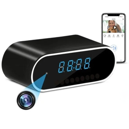 Camera de Supraveghere in ceas pentru Acasa – WiFi, Viziune Nocturna, Full HD, Senzor miscare