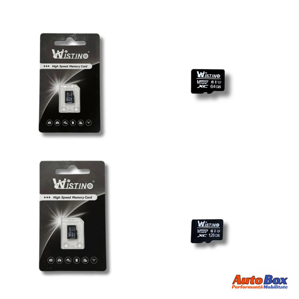 Card Memorie Wistino 64GB, 128GB SDHC 120MB/s UHS-I Clasa 10