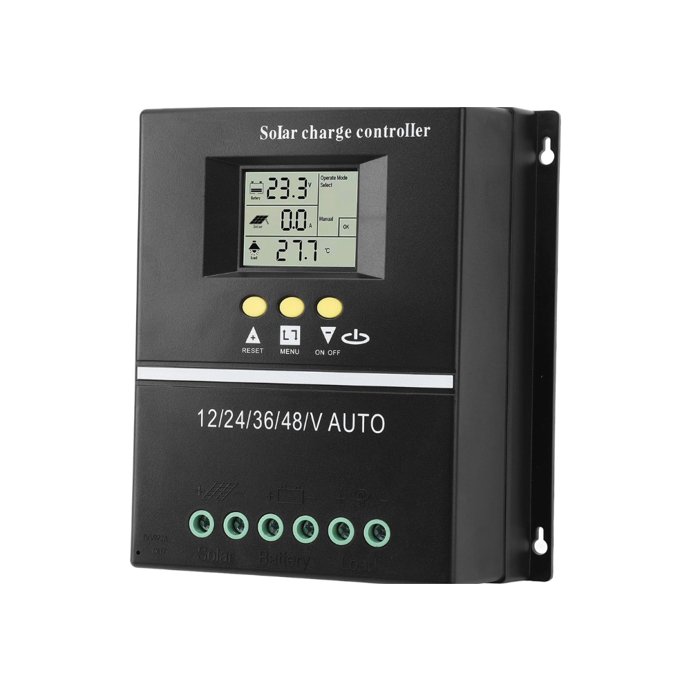 Controller solar MPPT/PWM, 12V/24V/36V/48V, 100A, Smart, display LCD