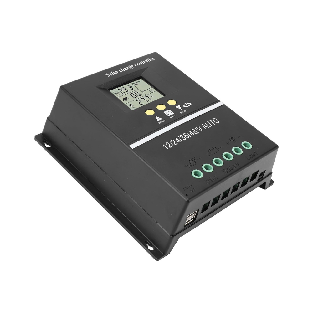 Controller solar MPPT/PWM, 12V/24V/36V/48V, 100A, Smart, display LCD