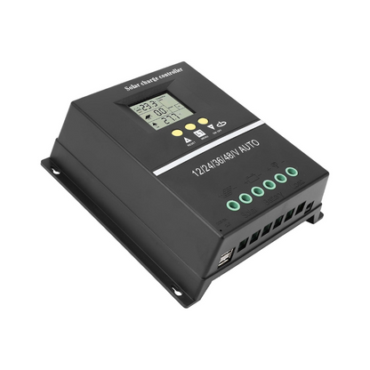 Controller solar MPPT/PWM, 12V/24V/36V/48V, 100A, Smart, display LCD