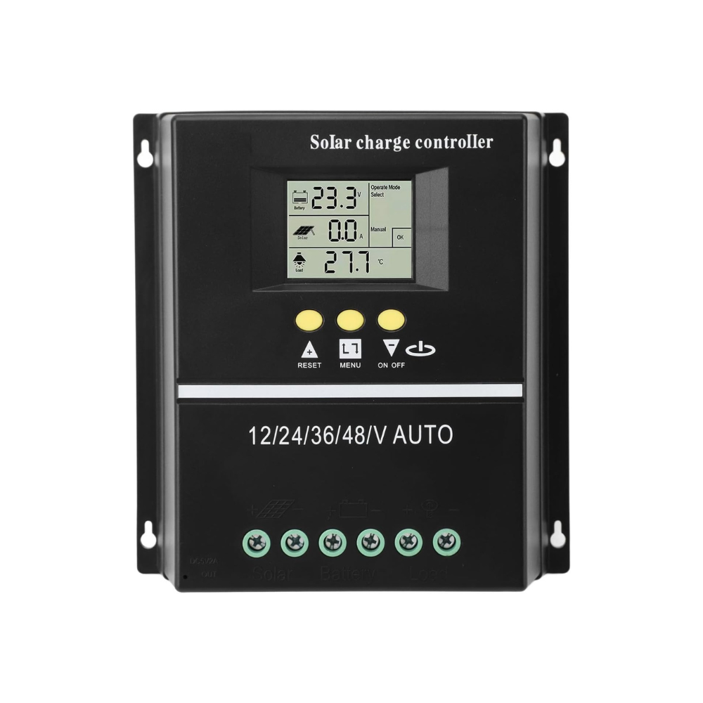 Controller solar MPPT/PWM, 12V/24V/36V/48V, 100A, Smart, display LCD
