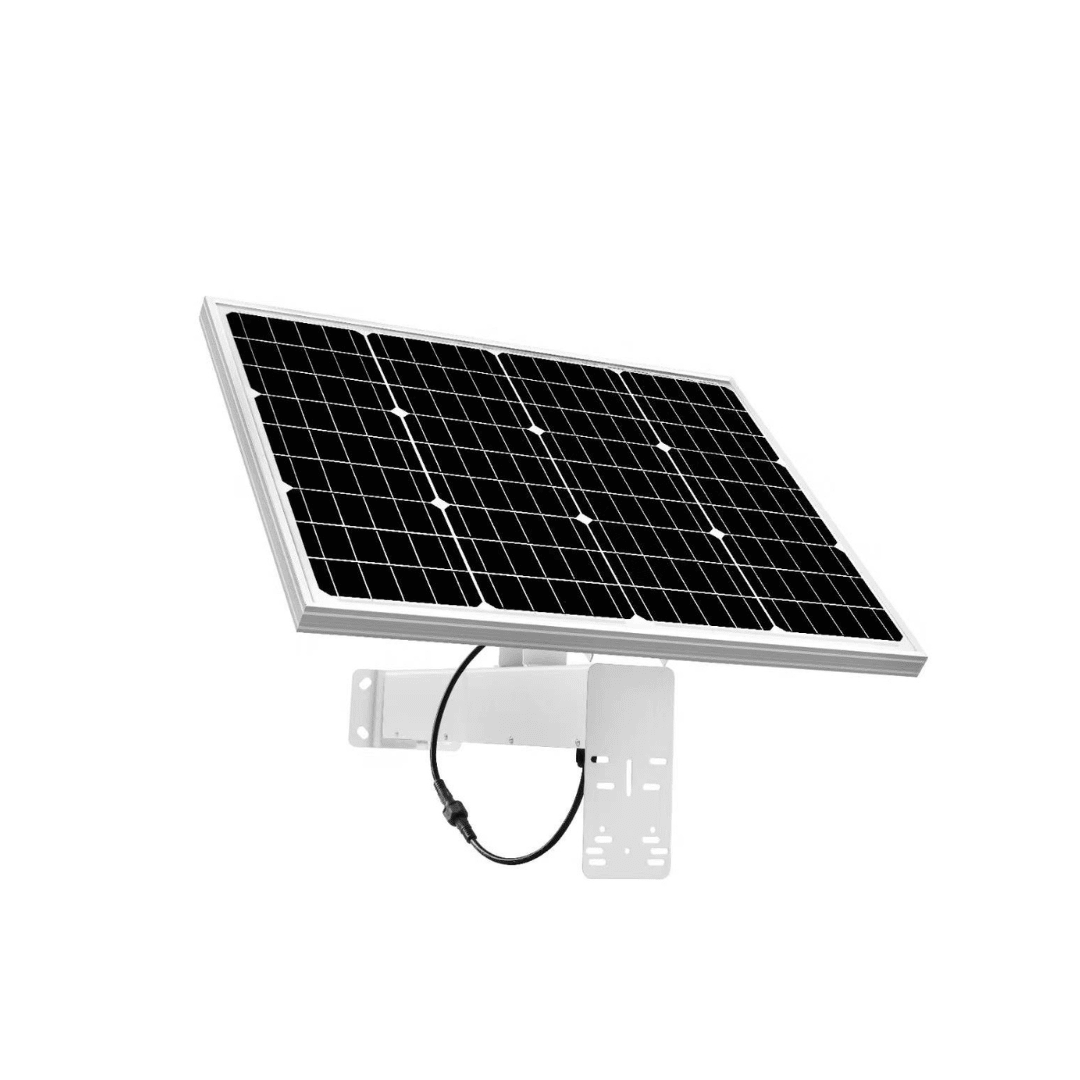Panou solar Taggo de 80W cu baterie 40Ah inclusă, pentru camere de supraveghere, ieșire 12V, imagine cu design modern