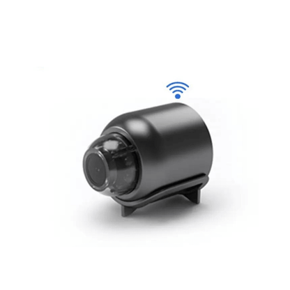 Mini cameră WIFI Taggo Full HD, vizionare nocturnă, control din aplicație, senzor de mișcare și unghi de 160 grade.