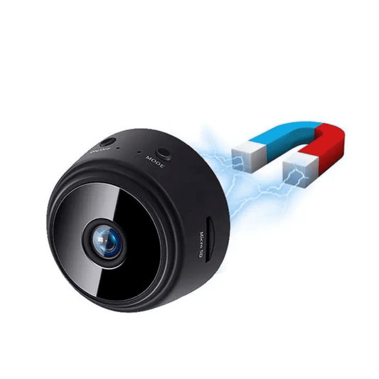 Mini Camera WiFi pentru interior cu acumulator inclus 4K, Unghi 150, aplicatie telefon