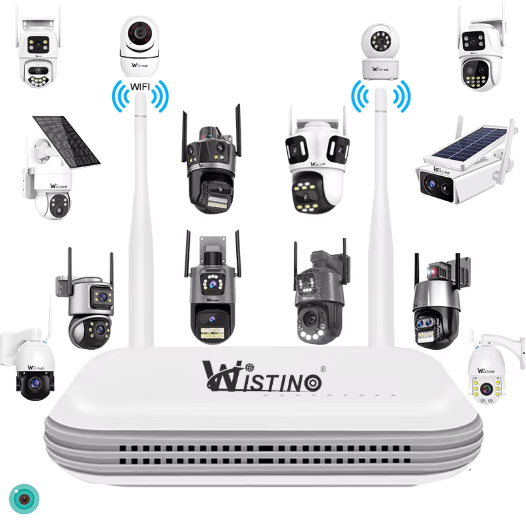 NVR WIFI cu 8 canale, rezoluție 8MP (4K), detectie facială, compresie H.265, pentru supraveghere video de înaltă calitate