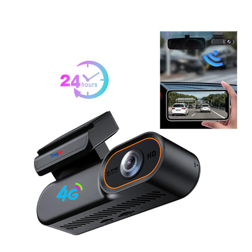 Camera auto de bord 4G Cartela SIM, 24h, GPS, Vizualizare traseu, Senzor G Impact, Acces aplicatie