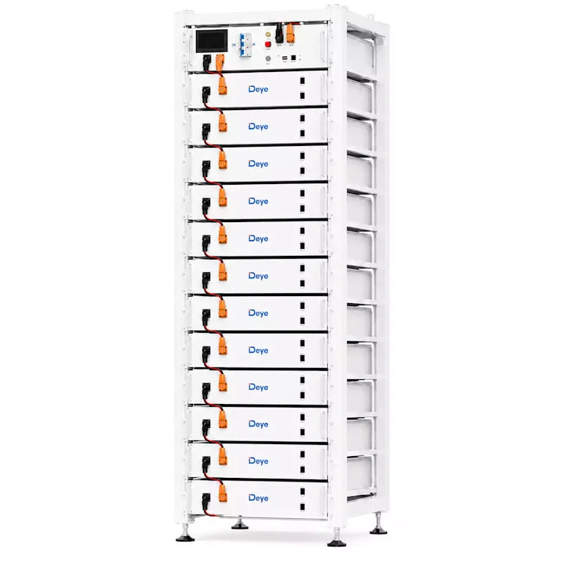 Sistem de Stocare Deye BOS‑G60 Pro HV 61,44kWh LiFePO, 614,4V BMS 100A