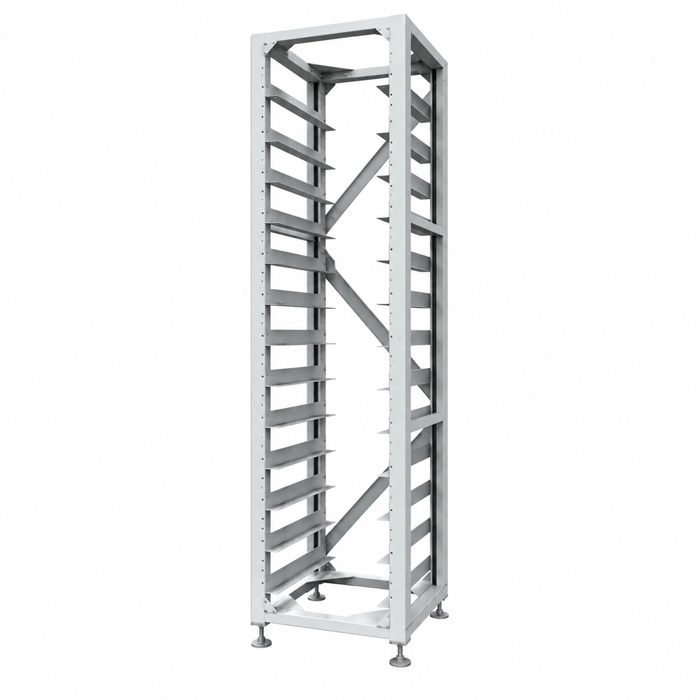 Rack Baterii Deye 3U-HRACK 19 Inch pentru 12 Module BOS-G cu Extindere Modulara
