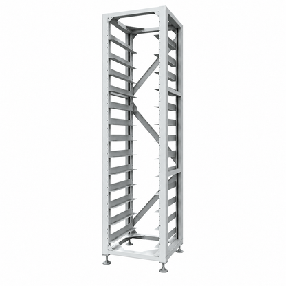Rack Baterii Deye 3U-HRACK 19 Inch pentru 12 Module BOS-G cu Extindere Modulara