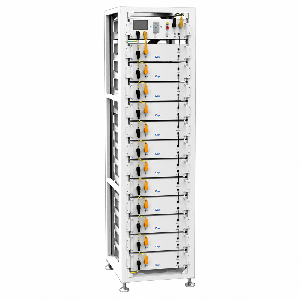 Rack Baterii Deye 3U-HRACK 19 Inch pentru 12 Module BOS-G cu Extindere Modulara